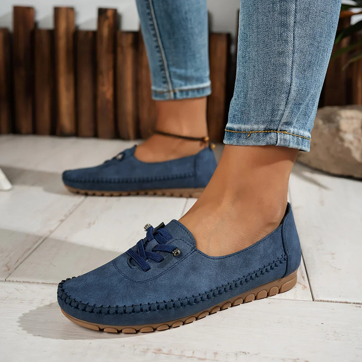 Happy™ BoatShoes: Premium Komfort Slip-on Mokkasin Båt Sko