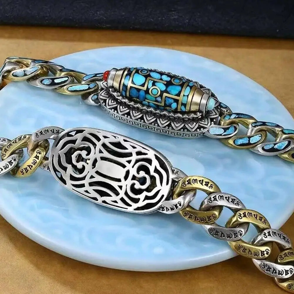 Jewelance™ MantraBracelet – Dreibart Tidløst Symbolsk Mantra-armbånd