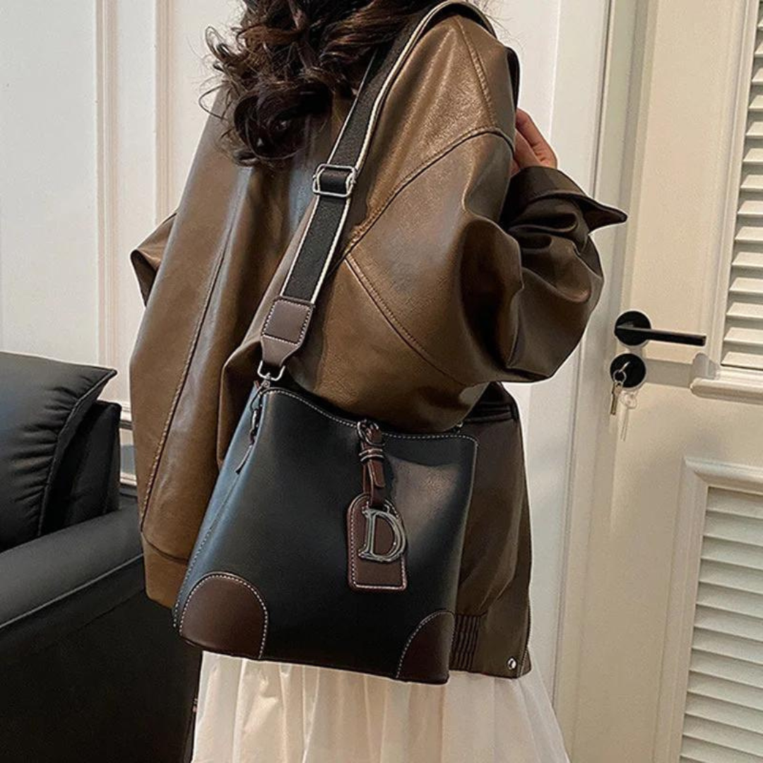 Icone™ ShoulderBag: Ekte Skinn Niche Skulderveske For Kvinner