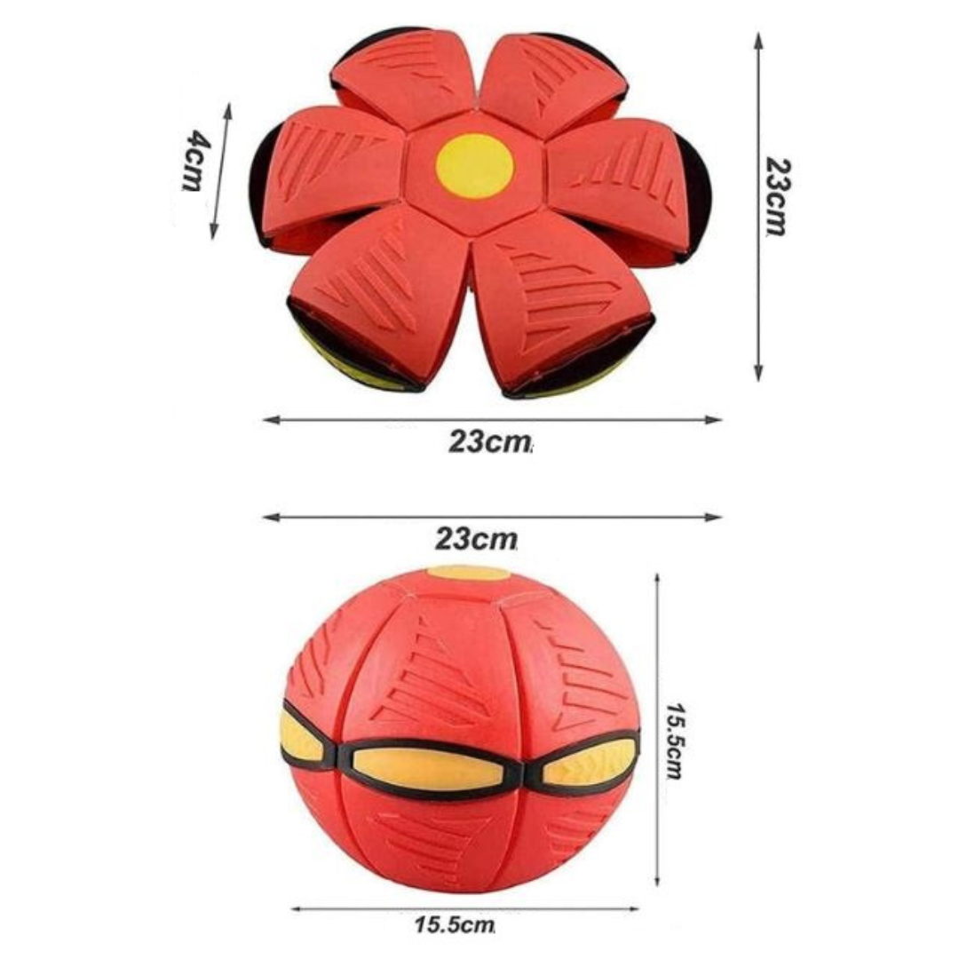 DogFri™ DiscBall 1+1 GRATIS - Doggy Skive Ball Leketøy til Kjæledyr