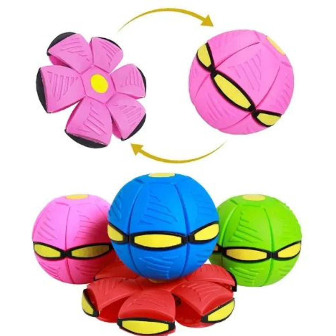 DogFri™ DiscBall 1+1 GRATIS - Doggy Skive Ball Leketøy til Kjæledyr