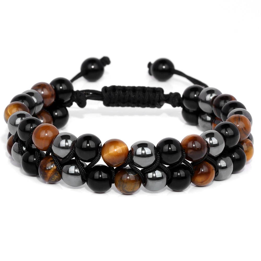 Jewelance™ ProtectionBracelet 1+1 GRATIS: Dobbeltlag Tigerøye Beskyttelsesarmbånd