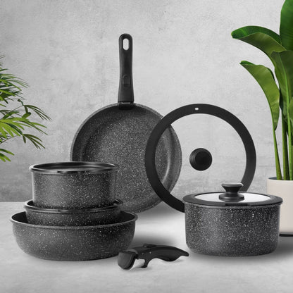 Globetrek° CeramicPans: Avtakbart Non-stick Stekepannesett