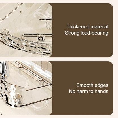 GlideHold® StorageRack: Luksuriøs No-Drill Arrangør Oppbevaringsstativ