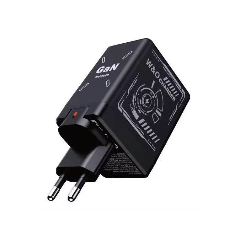 DualCharger: Rask Lading Dobbelt Uttrekkbar Kabel Reiselader