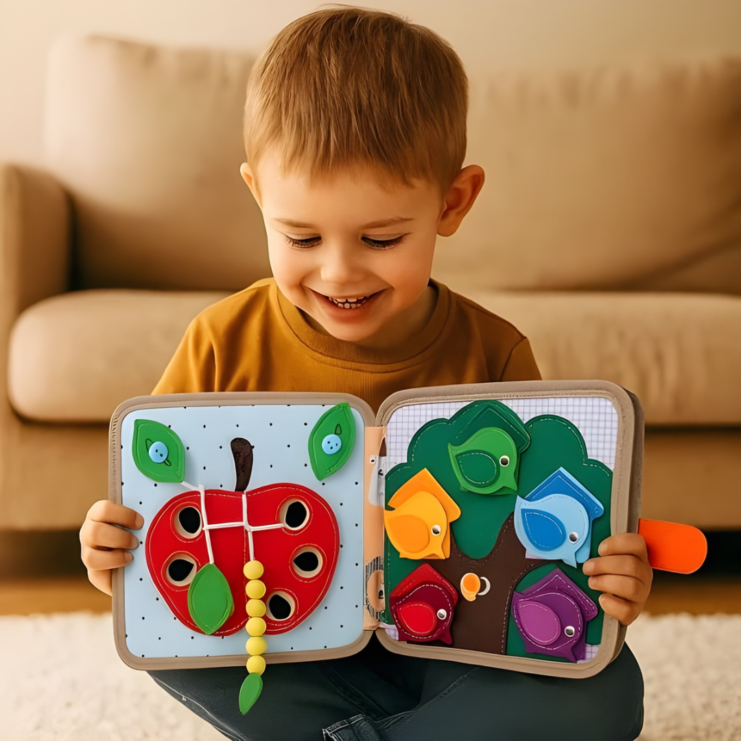 Kletshuts™ SensoryBook: Forbløffende Sanselig Barnebok