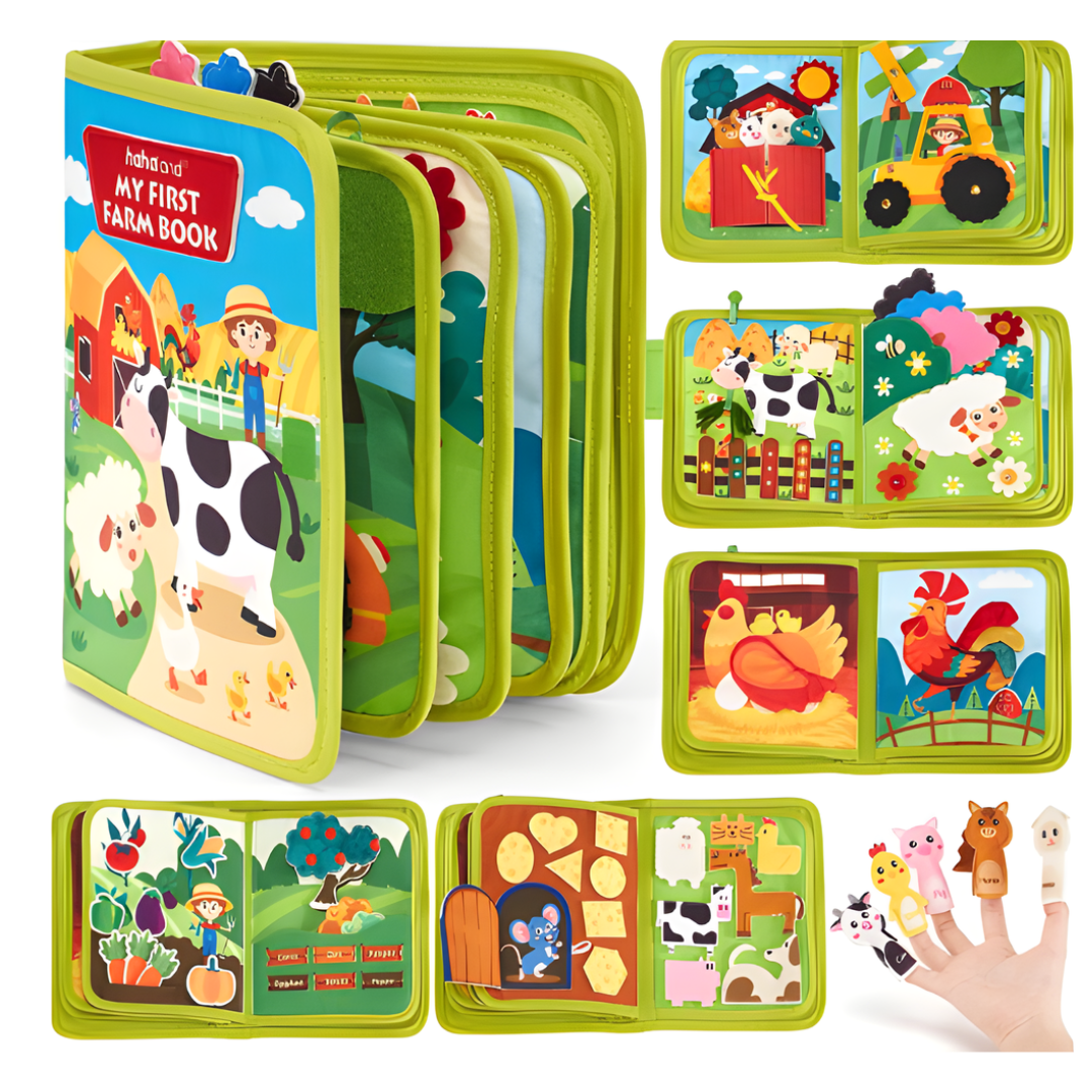 Kletshuts™ SensoryBook: Forbløffende Sanselig Barnebok