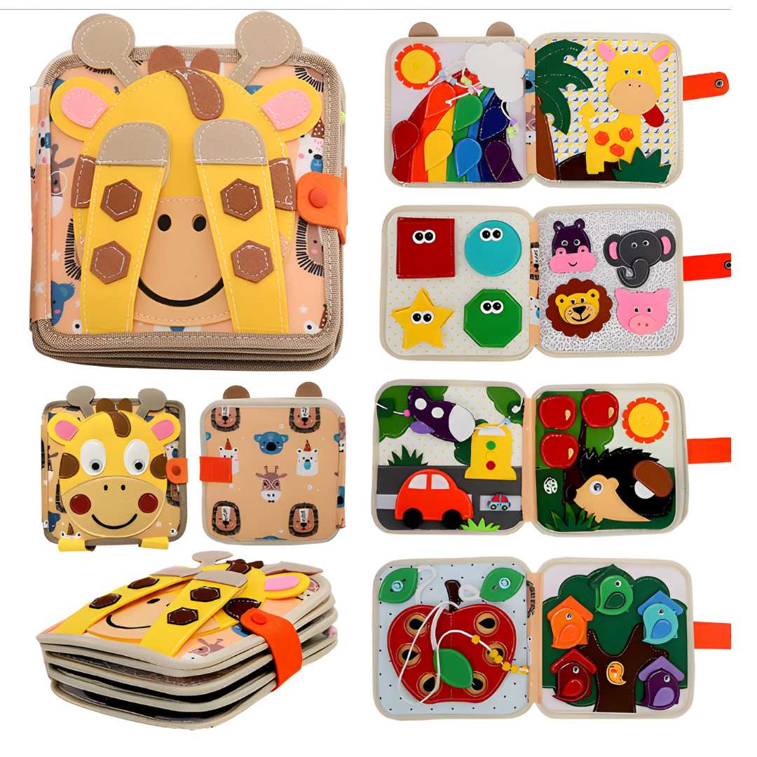 Kletshuts™ SensoryBook: Forbløffende Sanselig Barnebok