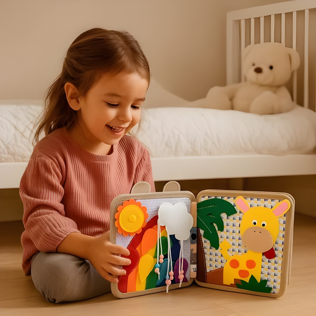 Kletshuts™ SensoryBook: Forbløffende Sanselig Barnebok