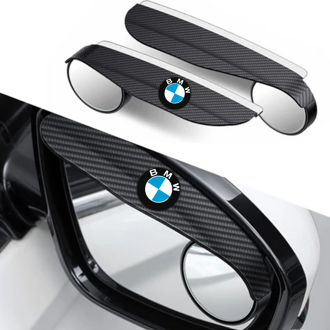 MirrorVisors 1+1 GRATIS: Bilsidespeil Regn Øyenbryn Blindsone Speil Visirer