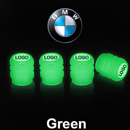 GlowTire 1+1 GRATIS: Universel Pasform Lyse Nat Synlighed Glød Dæk Design