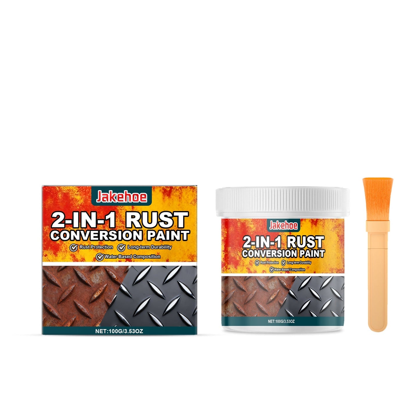 RustConversion 1+1 GRATIS: 2-I-1 Rustkonverteringsmaling Og Metalprimer