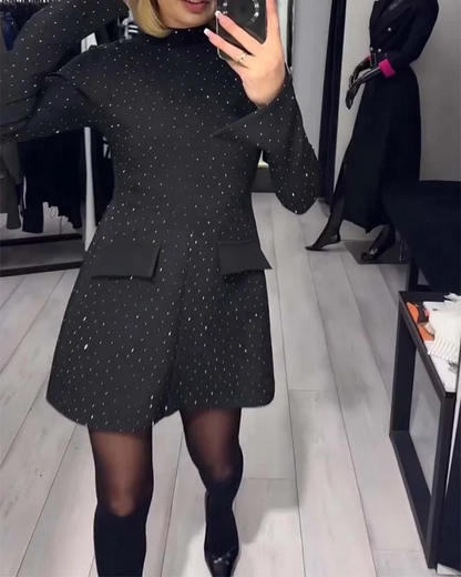 Icone™ LuxuryDress - Allsidig Alle-sesongs A-linje Elegant Luksuskjole