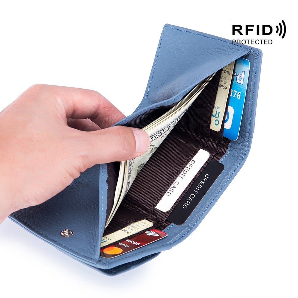 Icone™ MiniWallet - Unisex Sammenleggbar Lommebok Mot Kredittkortsvindel
