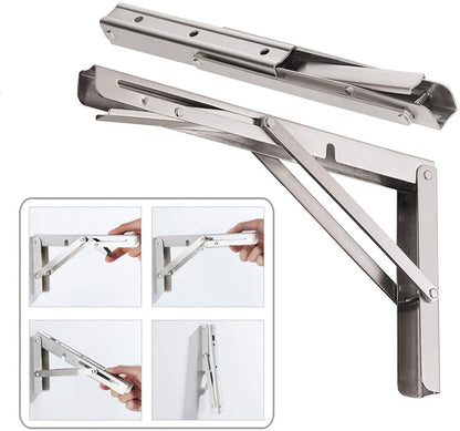 GlideHold® EasyFold 1+1 GRATIS: Sammenleggbar Hylleknekt