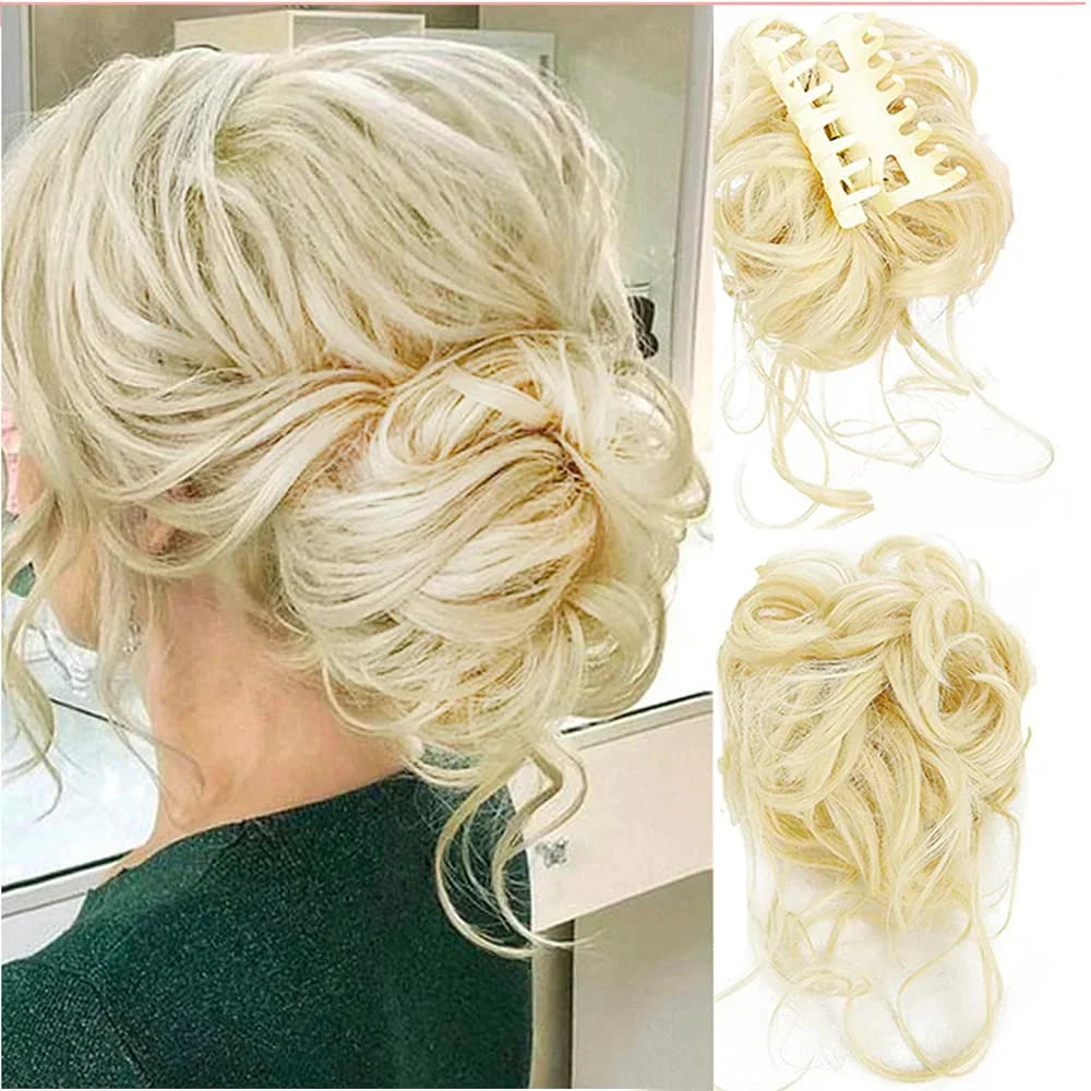 Rose® CurlyBun: Øyeblikkelig Krøllet Knute Hårklemme