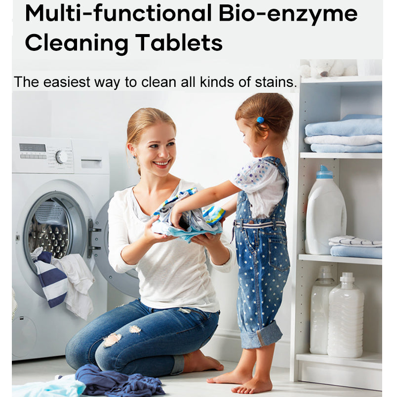 Cleaner Pro° TotalClean: Multiaksjon Bio-enzym Alt-i-ett Rengjøringstabletter