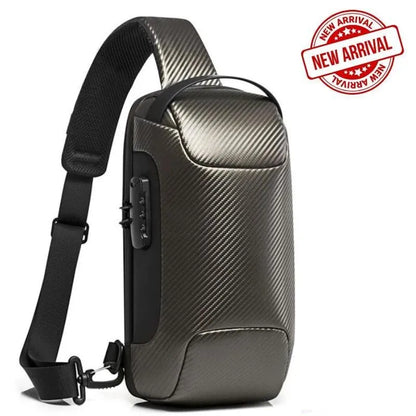 Icone™ Bag | Nytt design Crossbody SideBag Tyverisikker med Lader
