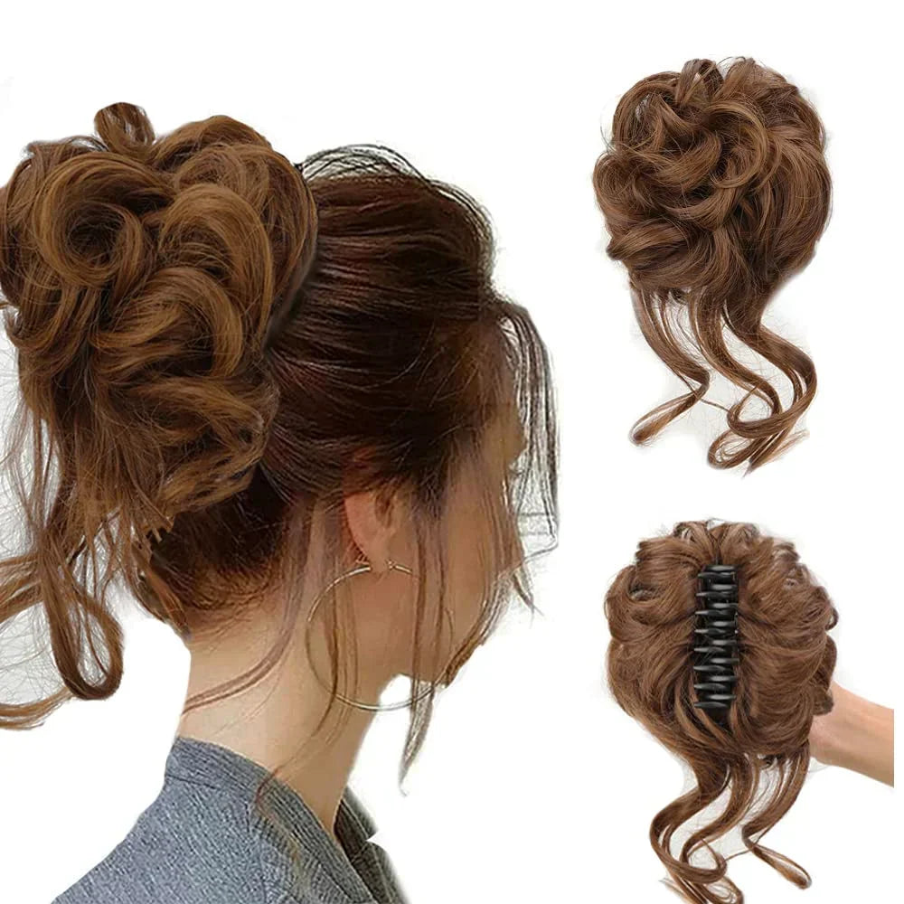 Rose® CurlyBun: Øyeblikkelig Krøllet Knute Hårklemme