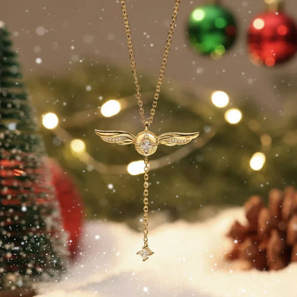 Jewelance™ WingsNecklace 1+1 GRATIS: Elegant Minimalistisk Stil Vinger Halskæde