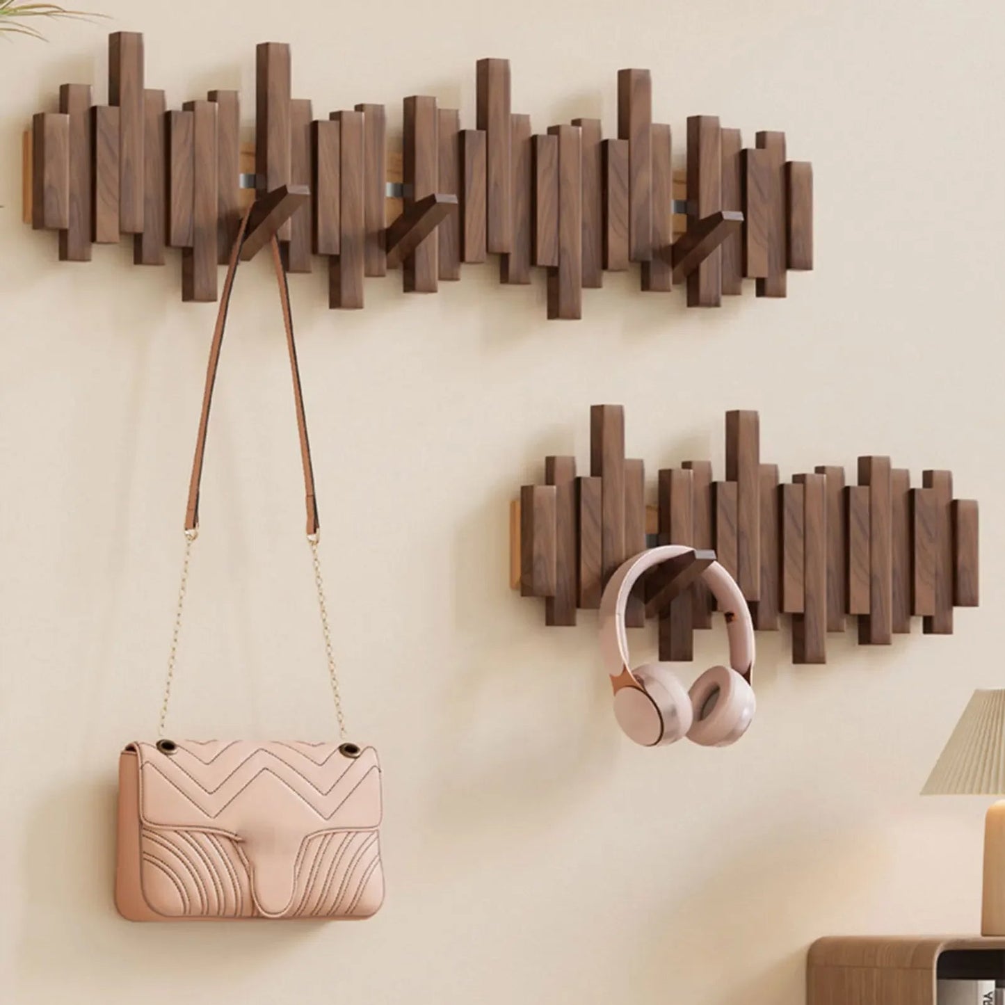 GlideHold® CoatRack - Veggmontert Organizer Frakkestativ