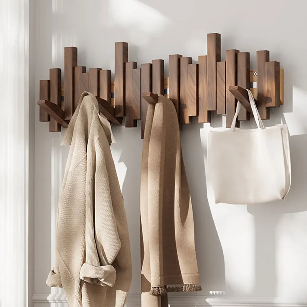 GlideHold® CoatRack - Veggmontert Organizer Frakkestativ