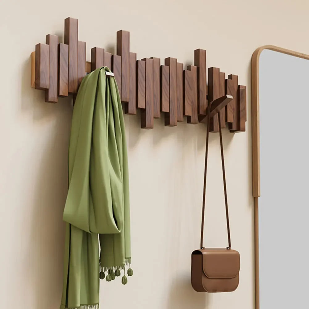 GlideHold® CoatRack - Veggmontert Organizer Frakkestativ