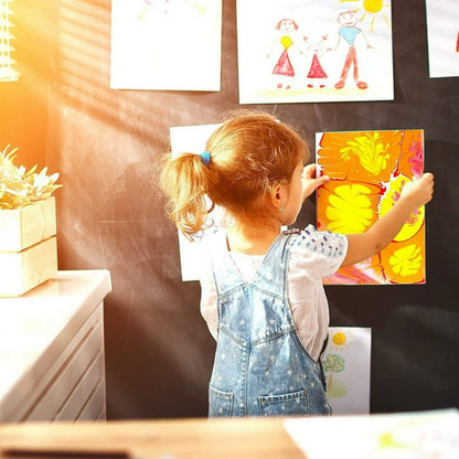 Kletshuts™ KidArt: Akvarell Marmor Barn Kunst Kreativ Lekesett