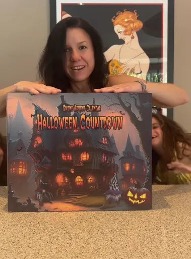 GnomeCalendar - 2024 Halloween Nedtelling Og Christmas Adventskalender