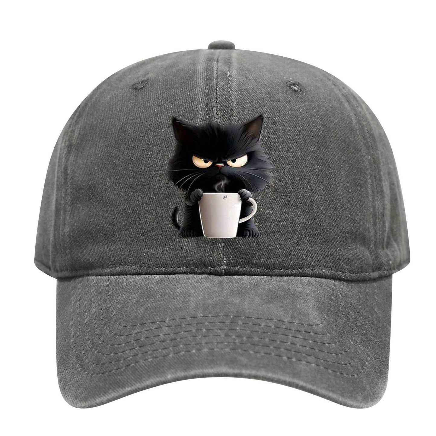 Icone™ CatCap 1+1 GRATIS: Stilfull Tilfeldig Svart Baseball Leken Katte-caps Design