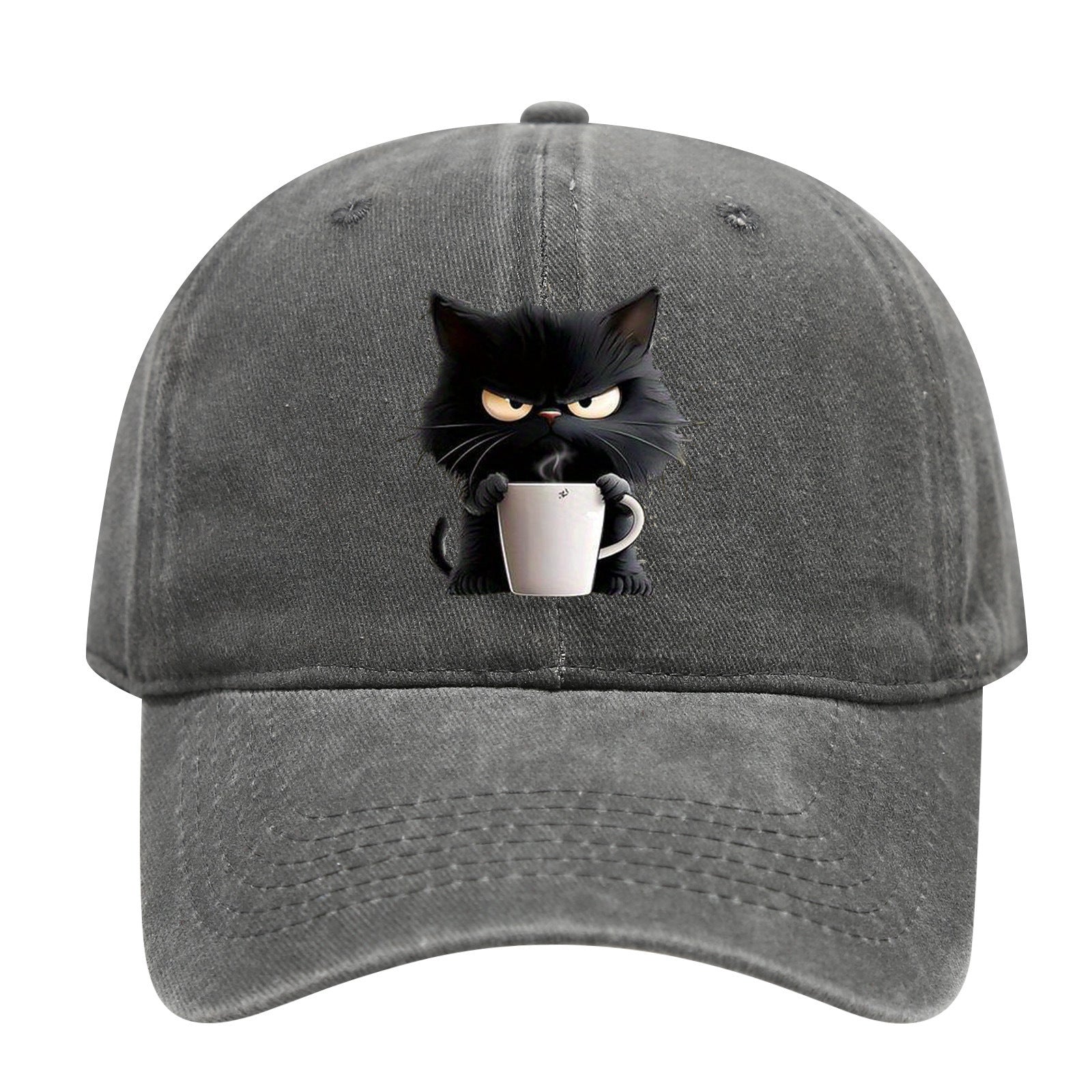 Icone™ CatCap 1+1 GRATIS: Stilfull Tilfeldig Svart Baseball Leken Katte-caps Design