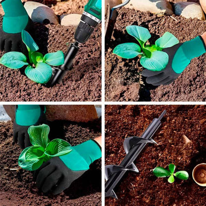Globetrek° GardenAuger: Boretilbehør Nem Plantning Have Snegl Værktøj