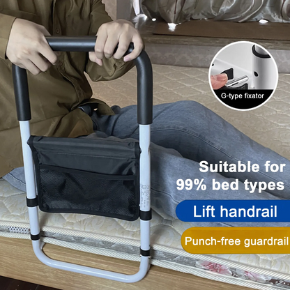 BedHandrail - Enkel Installering Assisterende Seng Rekke for Sikker Mobilitet og Støtte