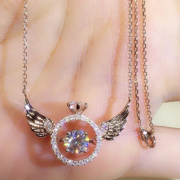 Jewelance™ - Elegant Halskjede Med Englevinger
