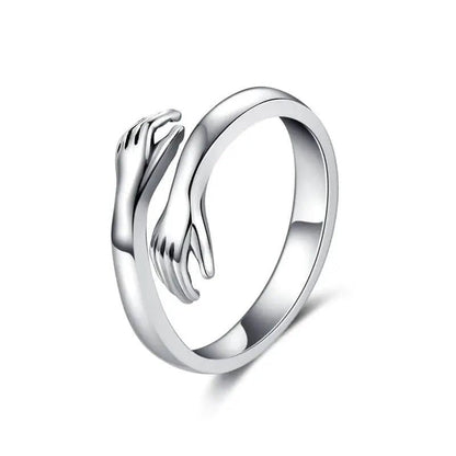 Jewelance™ HugRing 1+1 GRATIS: Justerbar Klemmering Promise Ring