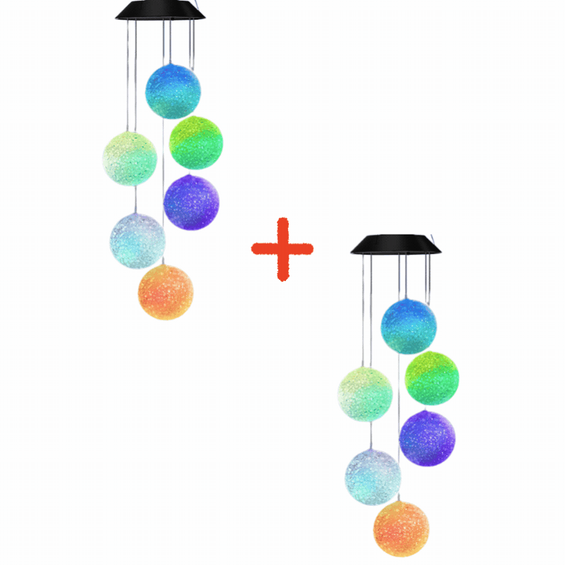 Ledsen™ HangingBalls: Elegant Energisparende Sol Hængende Kugle Lys