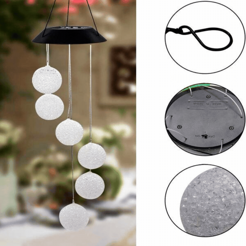 Ledsen™ HangingBalls: Elegant Energisparende Sol Hængende Kugle Lys