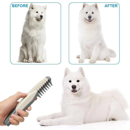 DogCatFri™ PetComb 1+1 FREE: Elektrisk kjæledyrpleiekam
