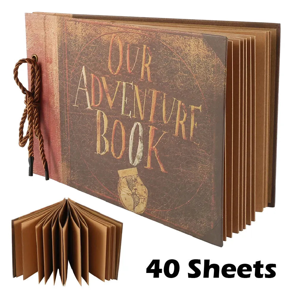 AdventureScrapbook: DIY Reiseminner og Journal Eventyr-scrapbok