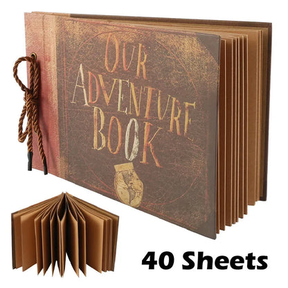 AdventureScrapbook: DIY Reiseminner og Journal Eventyr-scrapbok
