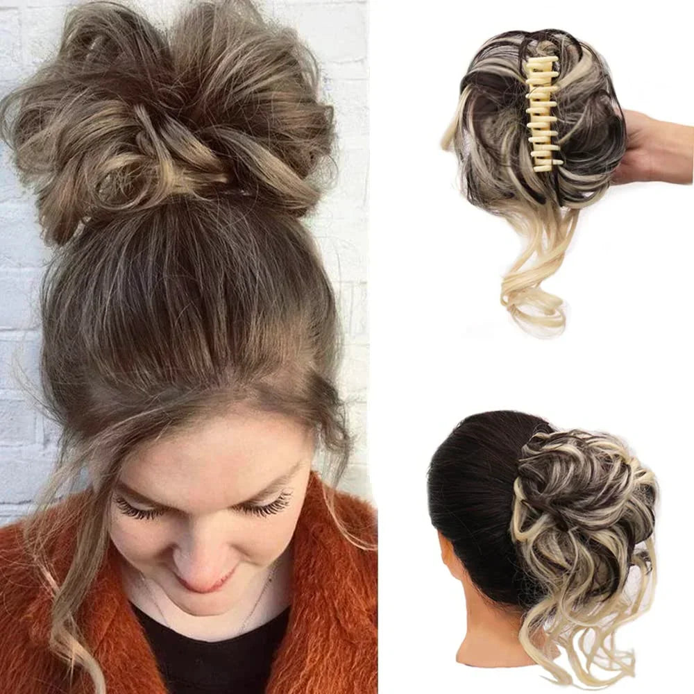 Rose® CurlyBun: Øyeblikkelig Krøllet Knute Hårklemme