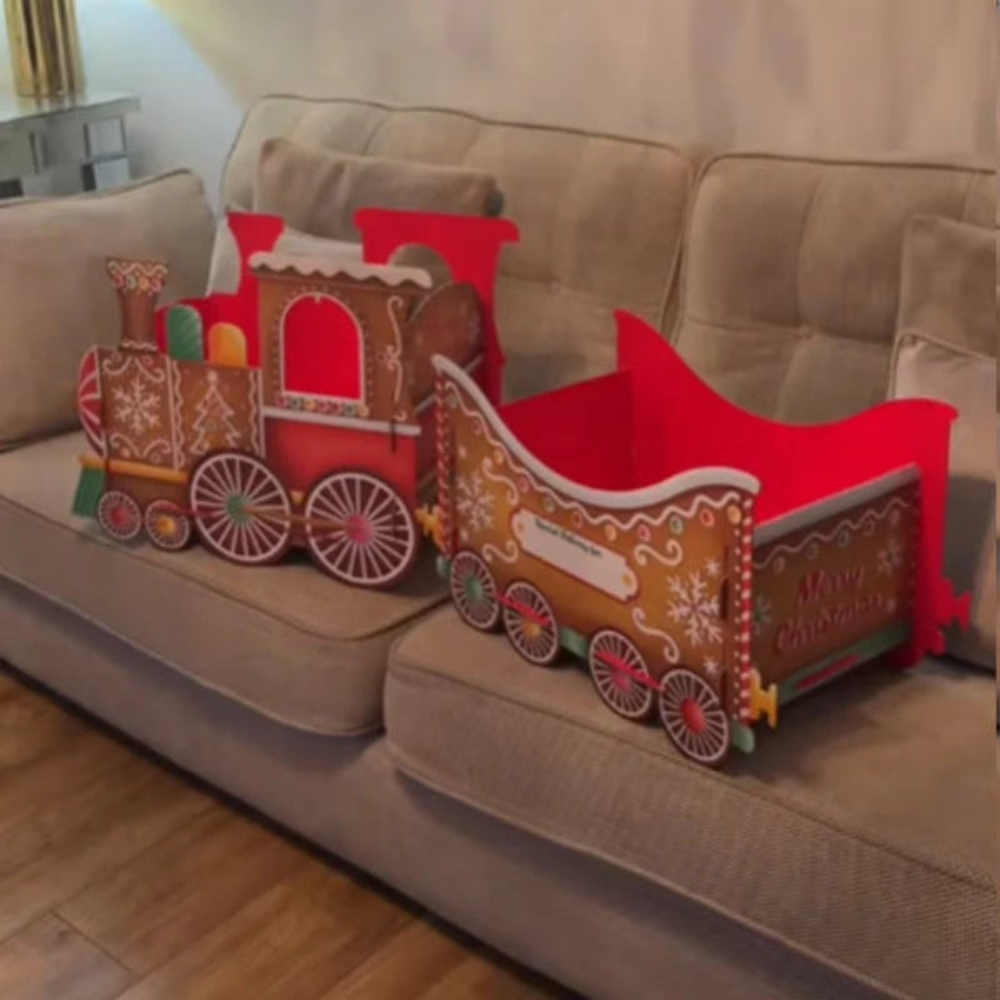 GiftTrain™ - Personliggjort Magisk Juletog-dekorasjon