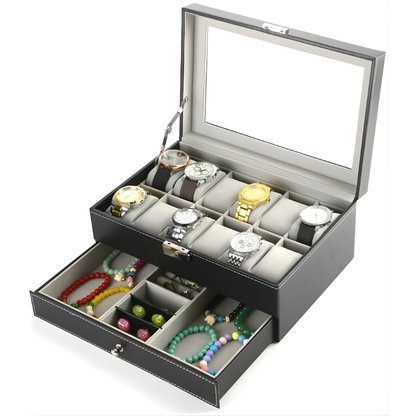WatchVault - Stilfuld Beskyttende Ur Vault Og Organizer