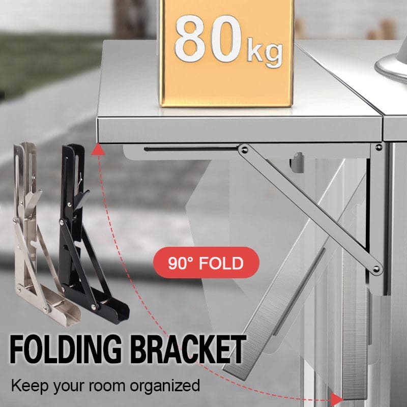 GlideHold® EasyFold 1+1 GRATIS: Sammenleggbar Hylleknekt