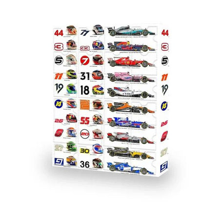 RacingCalendar - Formel 1 Racing Biler Adventskalender