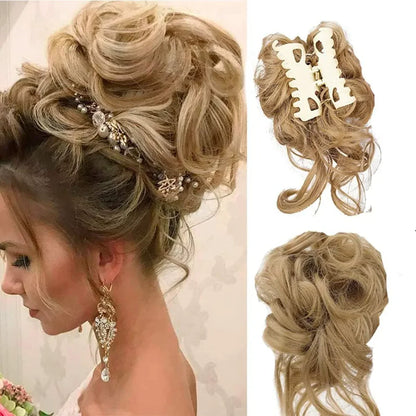 Rose® CurlyBun: Øyeblikkelig Krøllet Knute Hårklemme