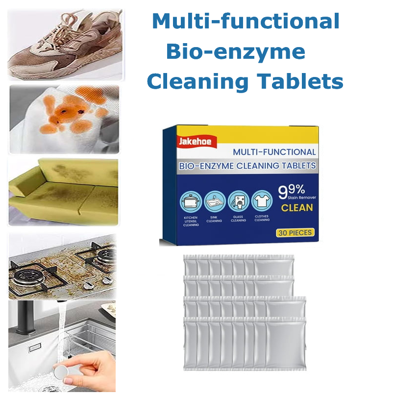 Cleaner Pro° TotalClean: Multiaksjon Bio-enzym Alt-i-ett Rengjøringstabletter