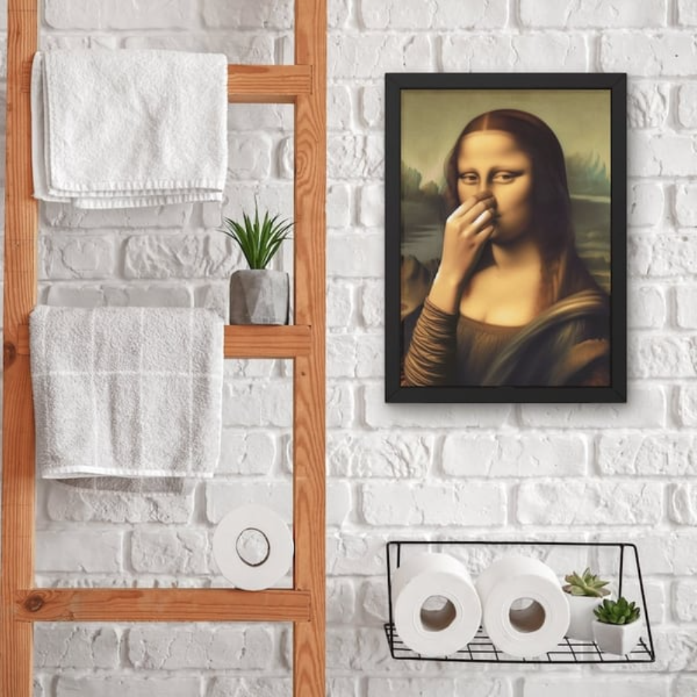 BathroomDecor™: Morsom Klassisk Kunst Baderomsinnredning