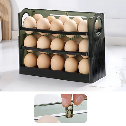 EggBox - Tre Lag Med Selvreturnering Boks For Oppbevaring Av Egg