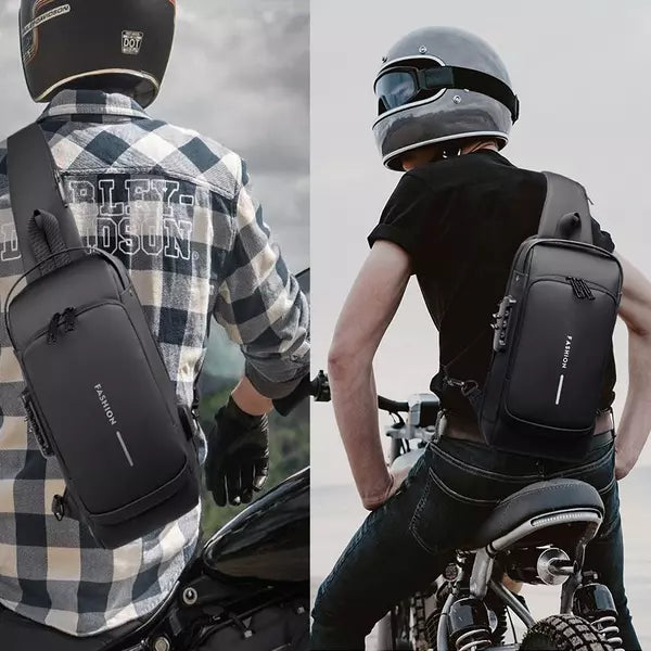 Icone™ Bag | Nytt design Crossbody SideBag Tyverisikker med Lader